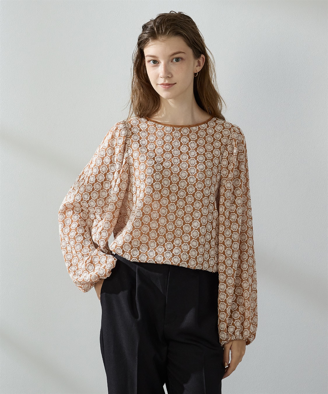 LE SOUK HOLIDAY 刺繍レースプルオーバー_variation_2
