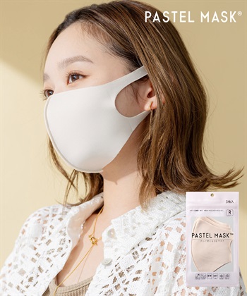 PASTEL MASK PASTEL MASK パステルマスク　3枚入り　接触冷感　UV対策　ストレッチ　洗って使える3Ｄマスク