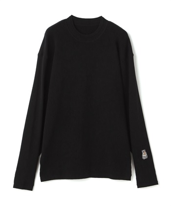 【for Owners】サーマルニットPO cul-b/キューブ/愛犬服(Black-Ｍ)