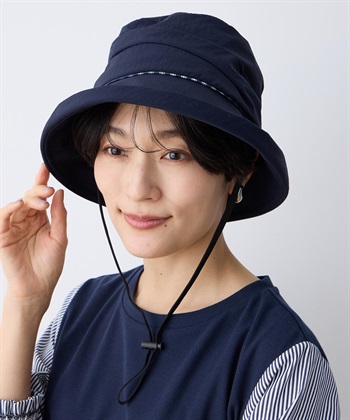 ターバンセーラーハット【UFP50＋】(ネイビー-フリー)