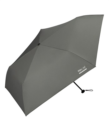 【Wpc.】折りたたみ日傘 Wpc. IZA Type/Light＆Slim【完全遮光100% 完全UVカット率100％生地 晴雨兼用 ユニセックス 男女兼用 軽量 スリム コンパクト】(グレー-フリー)