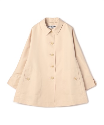 【TIME SALE】ショート丈ステンカラーコート(ベージュ-9号)