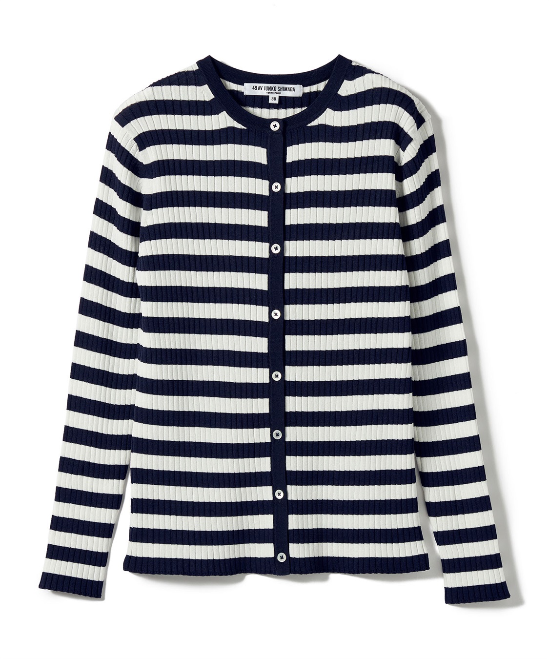49AV JUNKO SHIMADA クルーネックカーディガン_main