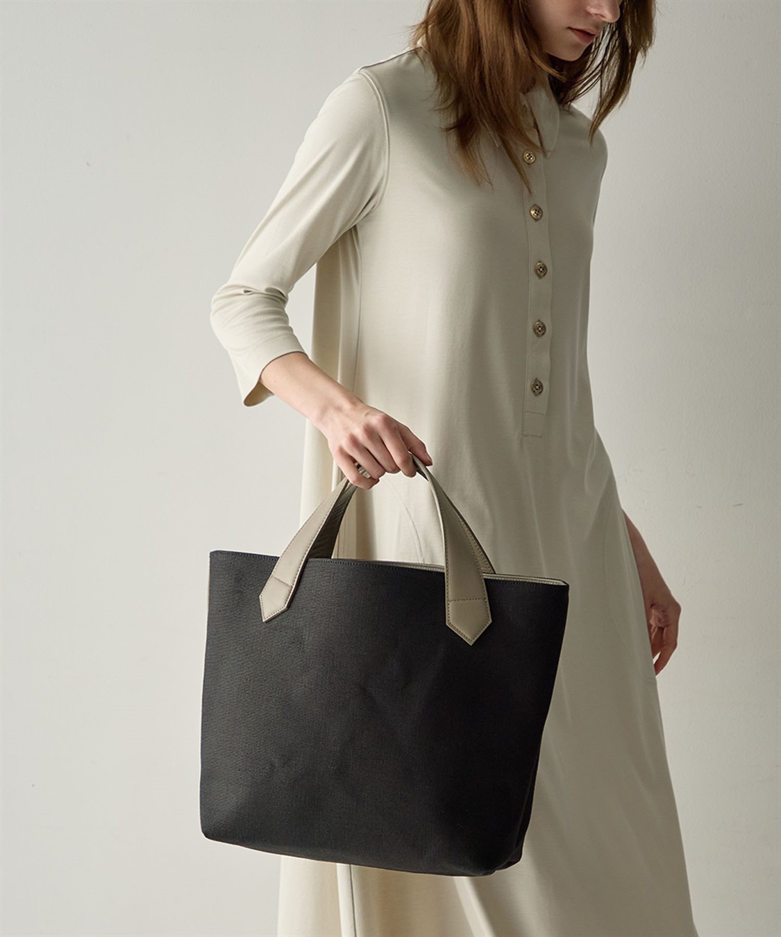 49AV JUNKO SHIMADA リネントートバッグ_variation_1