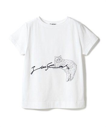 49AV JUNKO SHIMADA 刺しゅう入り半袖カットソー