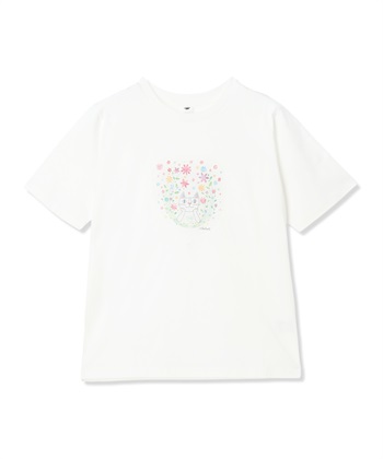 JOIN PARK おかべてつろう「もすこし力をぬいて生きてみようかな」Tシャツ