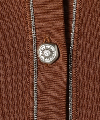 49AV JUNKO SHIMADA メタリックカラーボタンニットカーディガン_subthumb_5