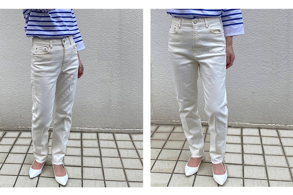 H162cm　size 28着用
