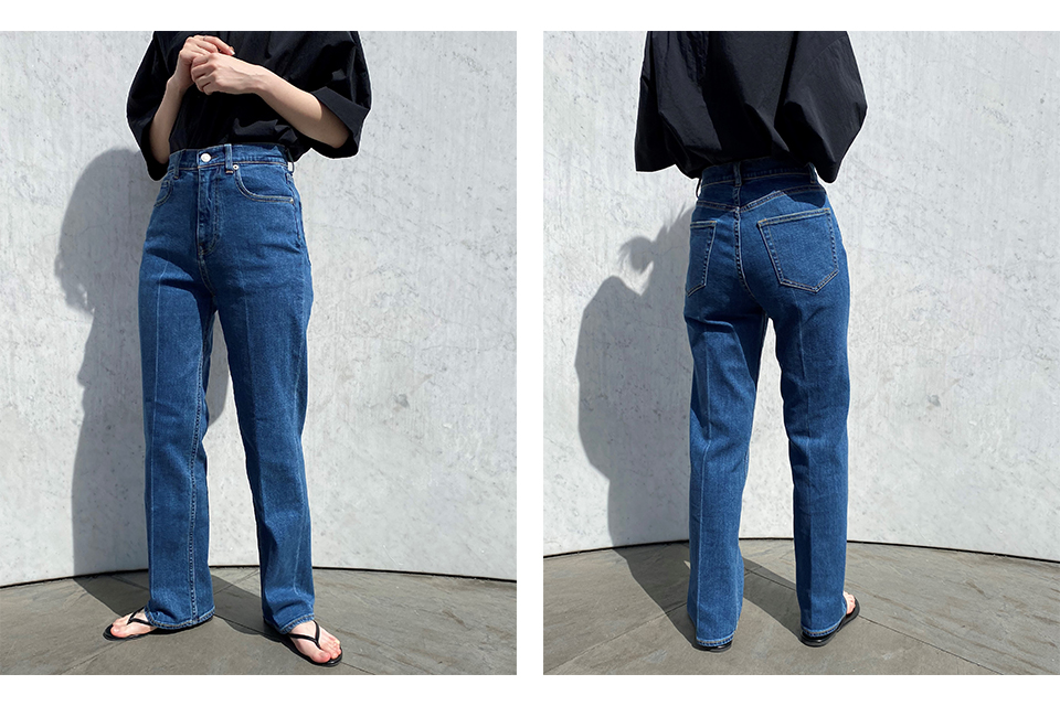 H161cm　size 24着用
