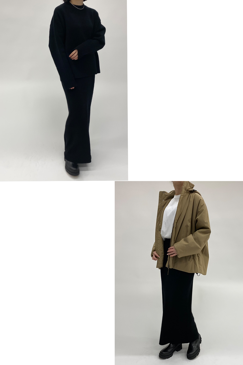 H153cm / H161 ともにsize 1